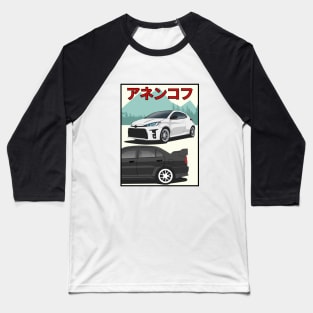 gr yaris vs evo 6 Baseball T-Shirt